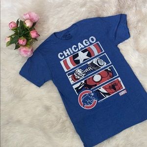 Marvel Chicago Cubs Tshirt
